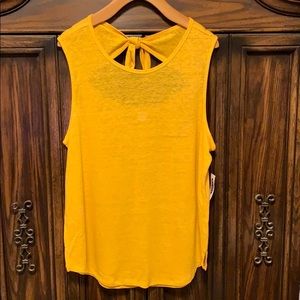 Old Navy Sleeveless Linen Top